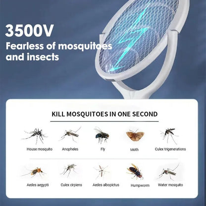 5 In 1 Fast Charging Racket Kill Fly Bug