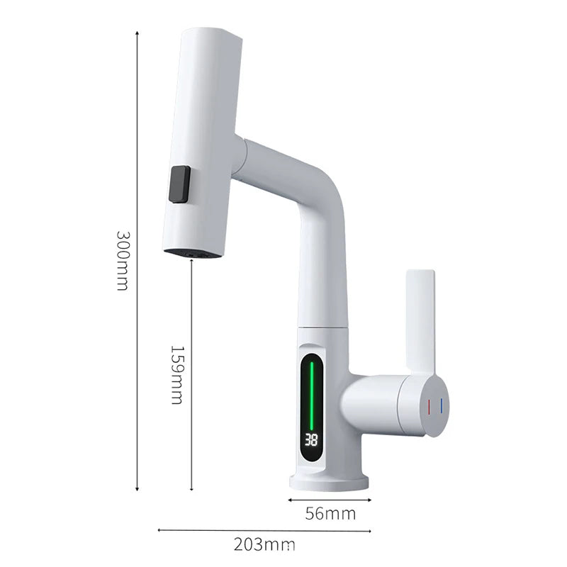 Intelligent Digital Display  Basin Faucet