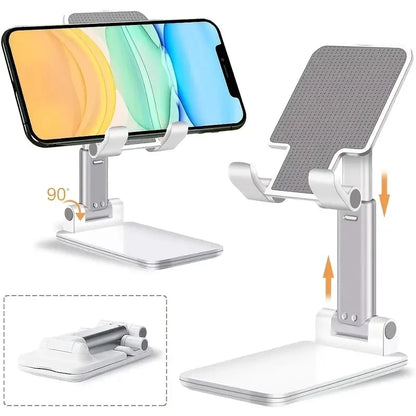 Desk Mobile Phone Holder Stand For IPhone IPad Xiaomi Adjustable Desktop Tablet Holder Universal Table Cell Phone Stand