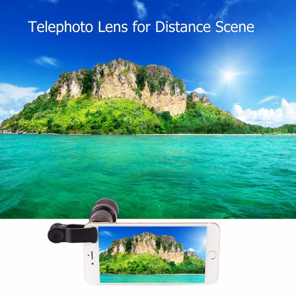 8x Long Focus Mobile Phone Lens 8x Mobile Phone Telescope Hd Camera Lens External Zoom Special Effect Lens